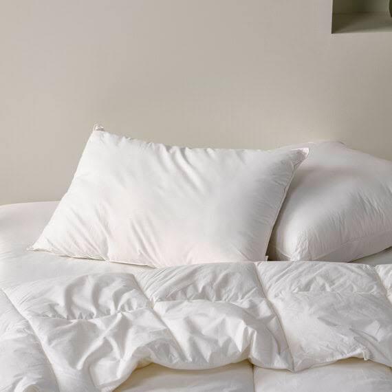 Linen House All Seasons King Pillow White by Freedom, Outer 100% Cotton Japara/Inner 100% Polyester