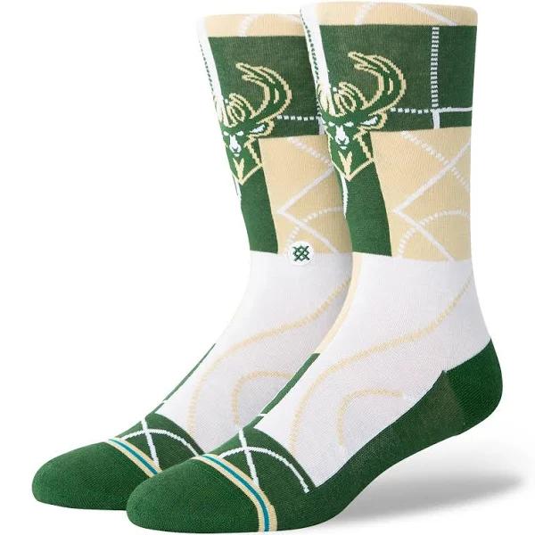 Stance Milwaukee Bucks Zone Crew Socks