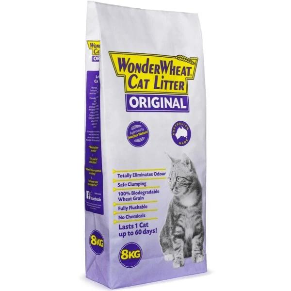 Wonder Wheat Cat Litter 8kg