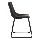 Saddle Dining Chair Black by Freedom