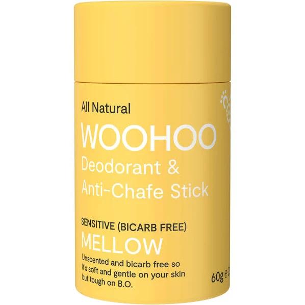 Woohoo Deodorant & Anti-Chafe Stick Mellow (Sensitive) 60g