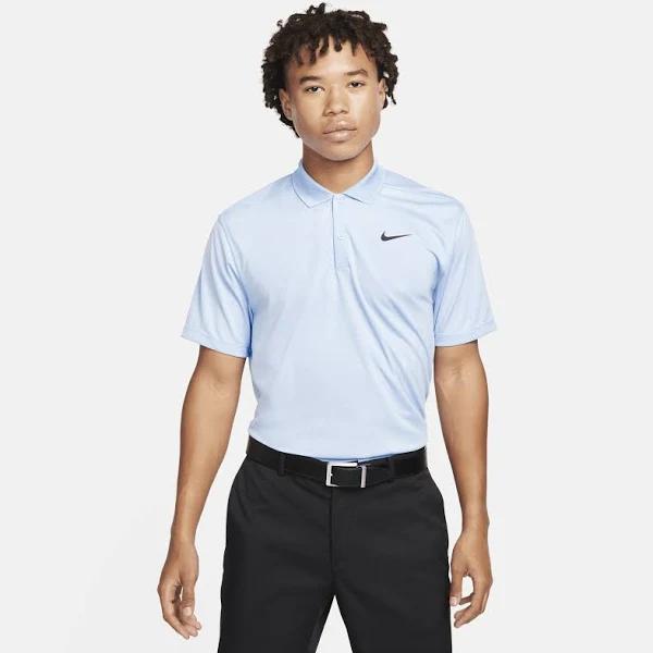 Nike Golf Dri-Fit Victory Solid Shirt - Blue - Mens Size M - DH0822-425