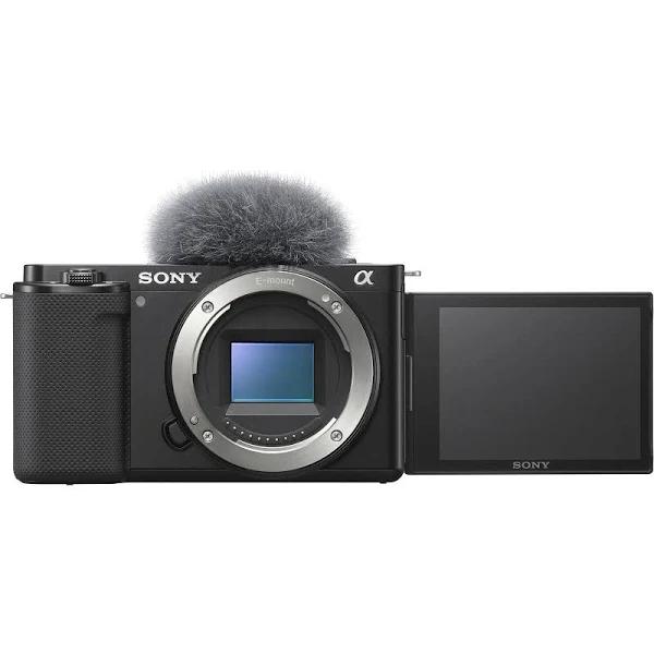 Sony ZV-E10 Black Mirrorless Camera - Body Only