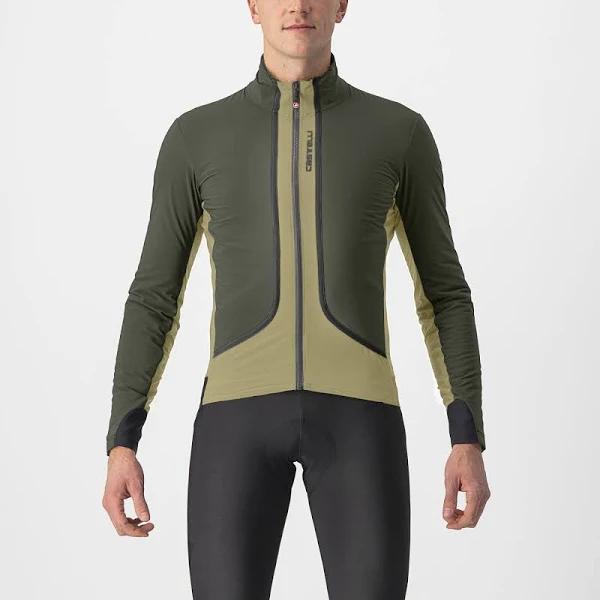 Castelli Flight Air Jacket in Military Green