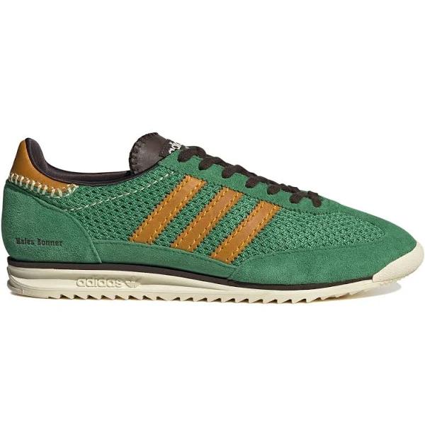 Adidas x Wales Bonner SL72 Knit Team Green/ Collegiate Gold/ Dark Brown