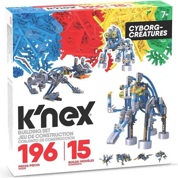 K'NEX - Cyborg Creatures 196 Pieces 15 Builds