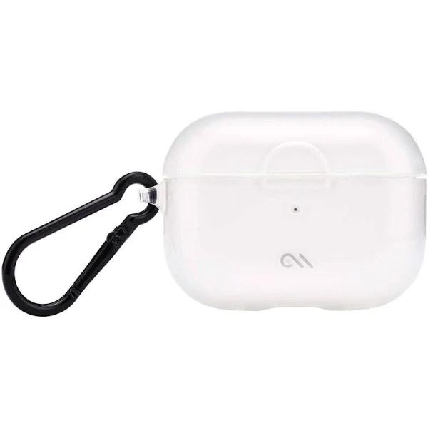 Case-Mate Tough Case w/ Carabiner Clip For Airpods Pro 2nd Gen - Clear