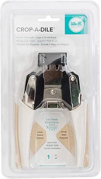 We R Memory Keepers - Crop-A-Dile Corner Chomper Tool Small and Large Angle