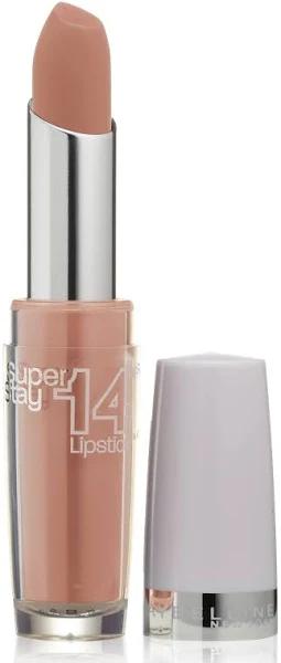 Maybelline New York Superstay 14 Hour Lipstick, Beige For Good, 0.12