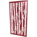 ProtectorAl 900 x 1800mm ACP Bamboo Decorative Panel Unframed - Light Red