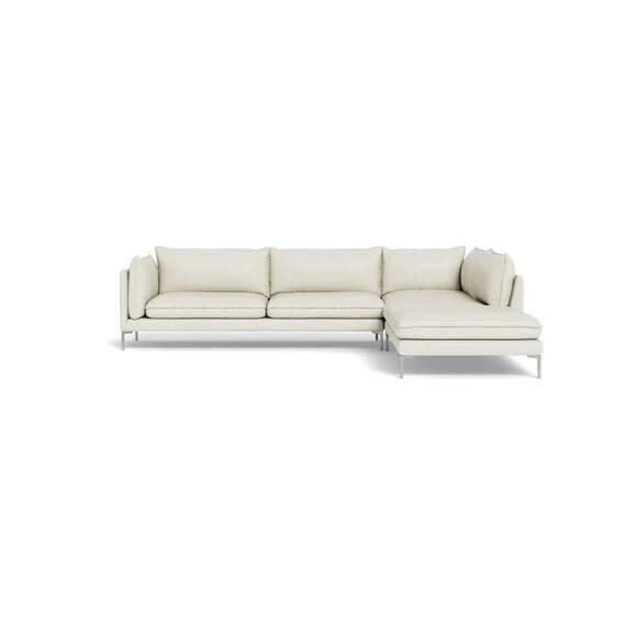 Panama Leather Modular Sofa Snow White by Freedom