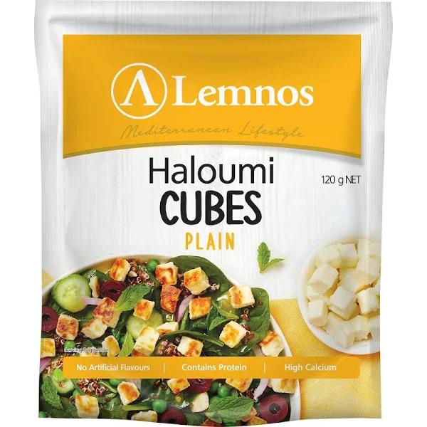 Lemnos Haloumi Cubes Plain 120g