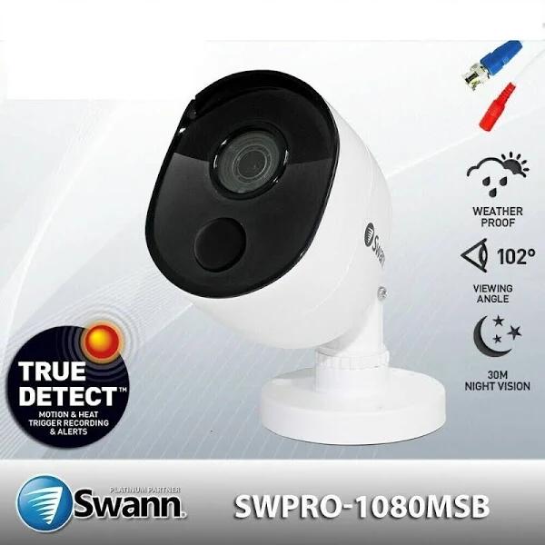 Swann Pro-1080msb 1080p Thermal Sensor Outdoor Camera Only -