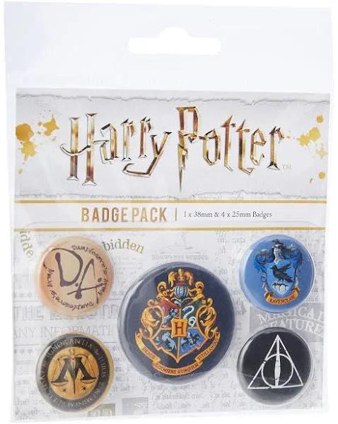 Harry Potter - Hogwarts Badge Pack