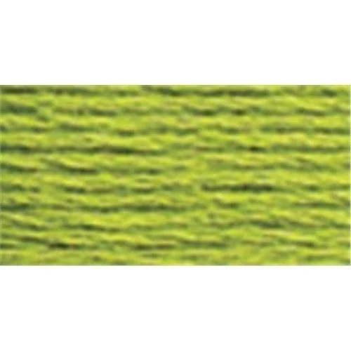 DMC Pearl Cotton Skein Size 5 27.3yd Light Parrot Green