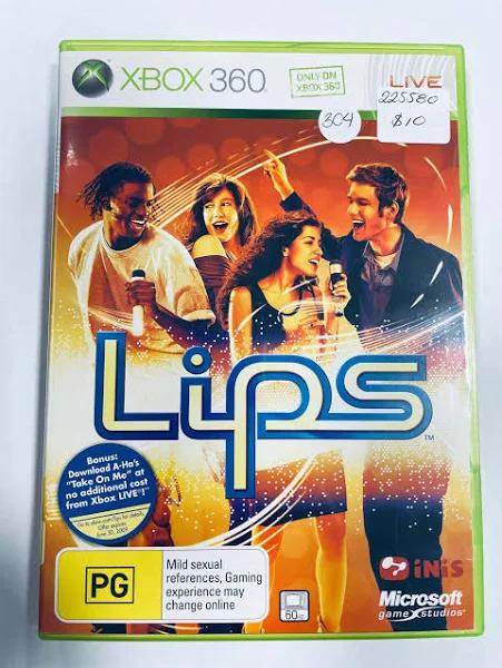 Lips Xbox 360 Game