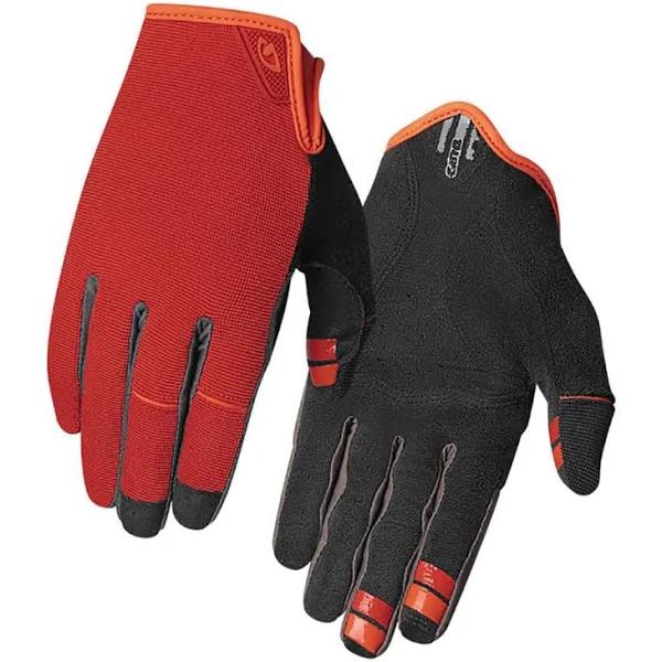 Giro DND Glove: Red Orange: XL