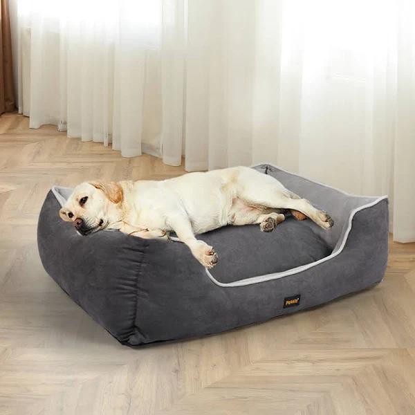 PaWz Pet Bed Dog Beds Mattress Bedding Cover Calming Cushion Grey XXL