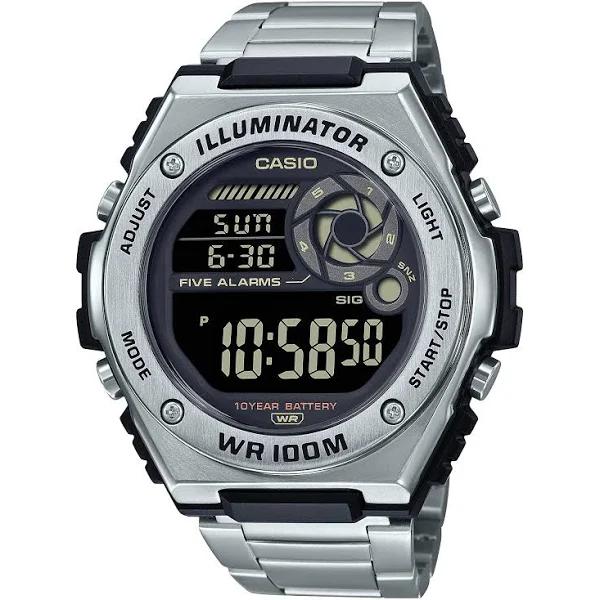 Casio MWD100HD-1BV Stainless Steel Watch