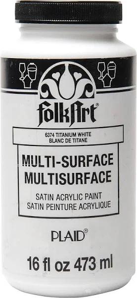 FolkArt 6374 Titanium White Paint