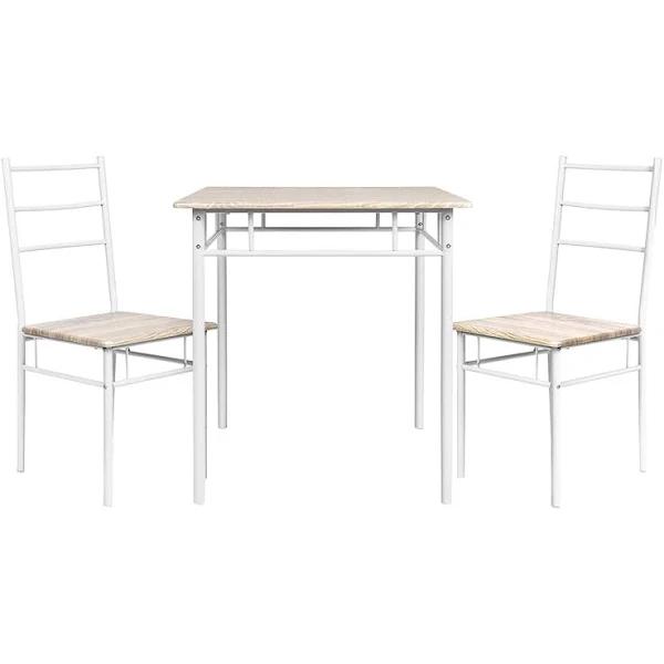 Artiss 3 Piece Dining Set - Natural