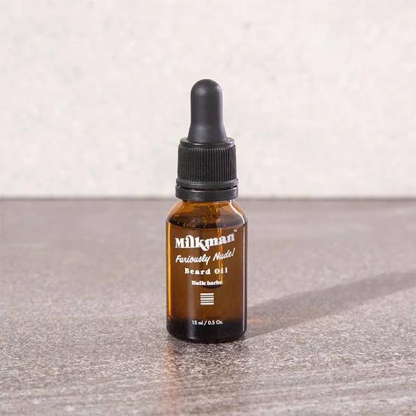 Milkman Furiously Nude Beard Oil Travel Size 15ml | oz Barber