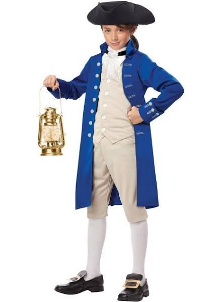 Paul Revere Boys Patriotic Costume - Large