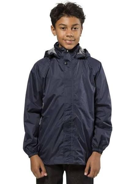 XTM Kid Unisex Active Jackets Stash II Kids Rain Jacket Patriot Blue - 6