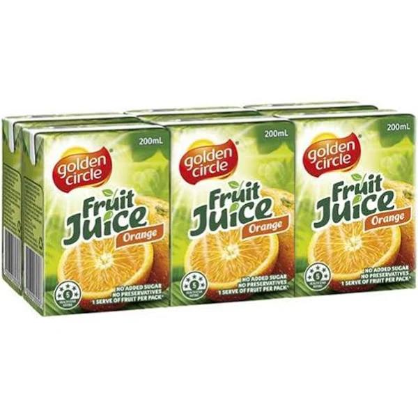 Golden Circle Orange Juice 200ml