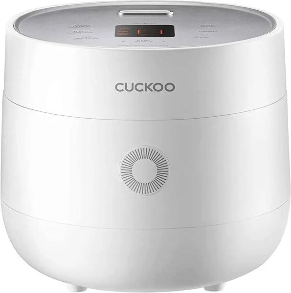 Cuckoo CR-0675F 6 Cup Micom Rice Cooker and Warmer, 13 Menu Options, Nonstick Inner Pot, White