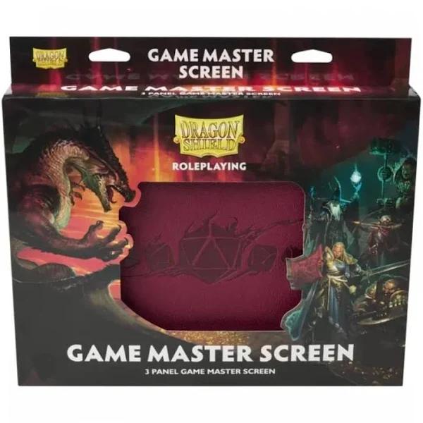 Dragon Shield Roleplaying Game Master Screen Blood Red