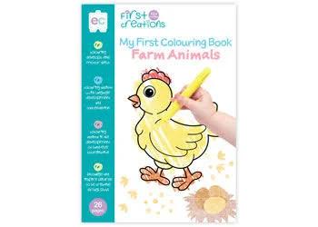 Educational Colours First Creations My First Colouring Book Farm Animals