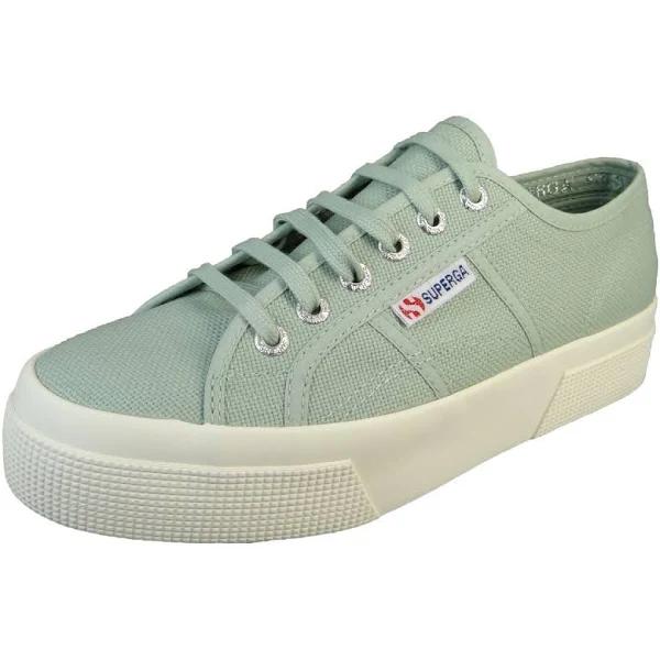 Superga 2740 Platform Sneakers in Grey Flint-F Grey 39