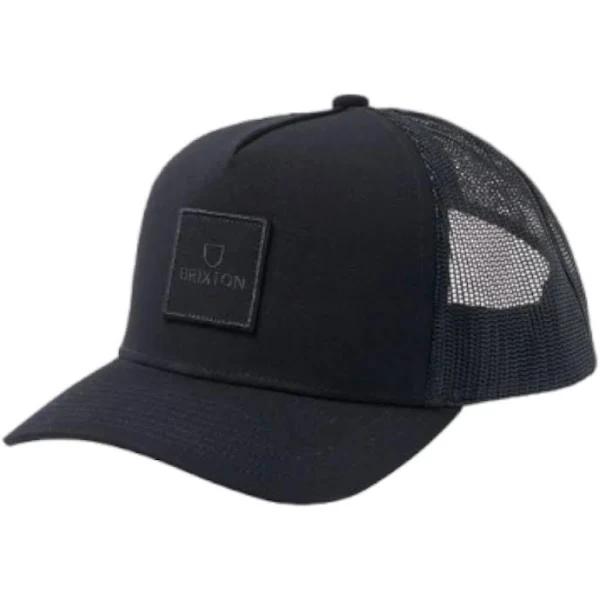 Brixton Alpha Block x C MP Mesh Cap Black/Black