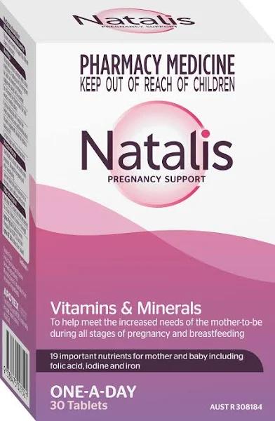 Natalis Pregnancy Support 30 Tablets