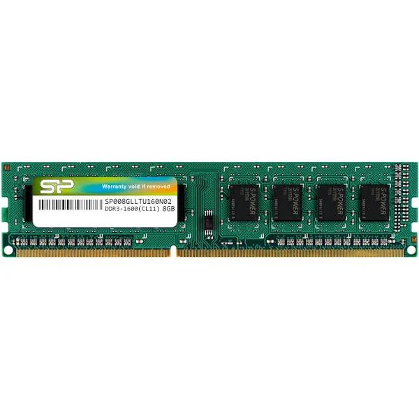 Silicon Power 8GB SP008GLLTU160N02 DDR3L 1600MHz PC3L 12800 1 35V CL11 - DDR3 RAM