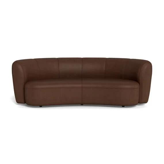 Lune Leather Sofa Cocoa by Freedom