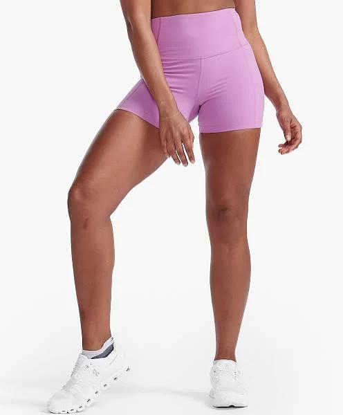 Form Hi-Rise Compression Shorts, 2XU, XS, Mauve/Mauve, Female