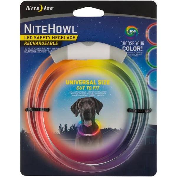 Nite Ize NiteHowl Rechargeable LED Safety Necklace - Disc-O Select