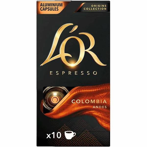 L'Or Espresso Coffee Capsules Colombia 10 Pack