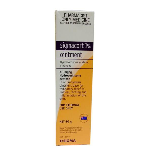 Sigmacort 1% 30g Ointment