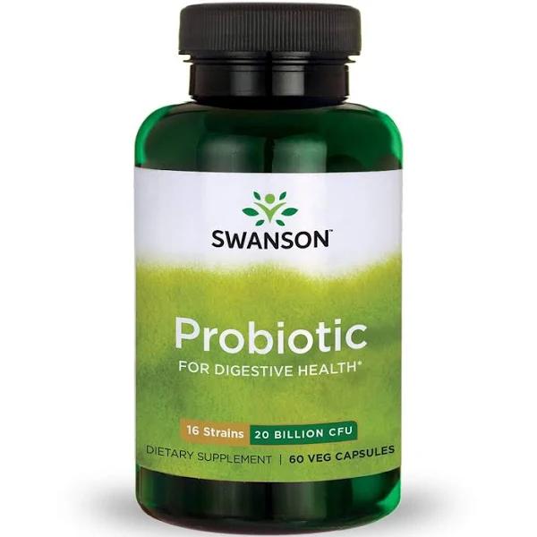 Swanson Probiotic For Digestive Health Gi Tract Immune Support Travele