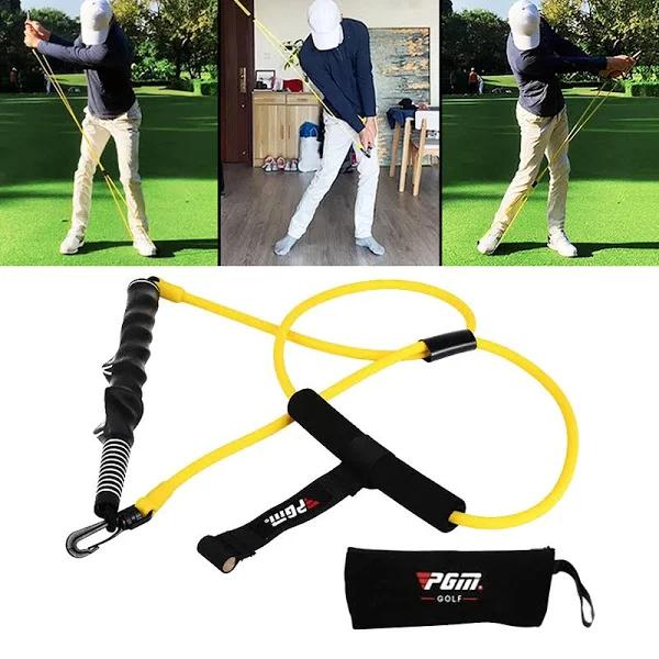 1x Exercise Resistance Bands With Handles For Golf Home Gym Fitness