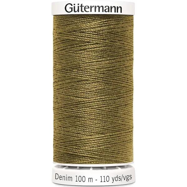 Gutermann Denim Thread, Green 8955- 100m