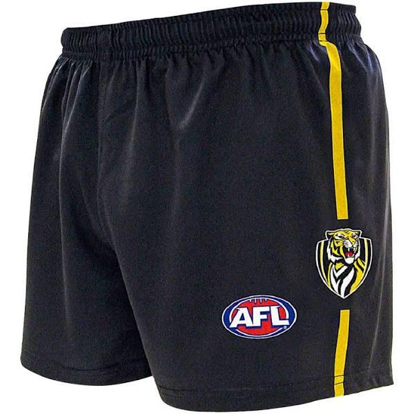 Richmond Tigers Youths Replica Logo Footy Shorts 6