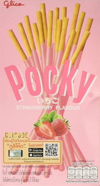 Pocky Biscuit Sticks - Strawberry