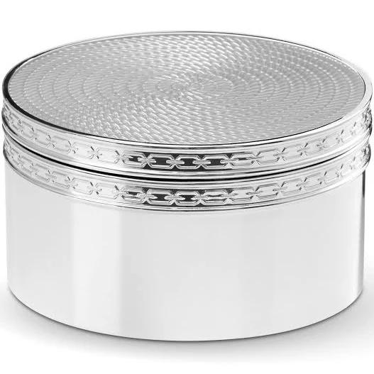 Vera Wang by Wedgwood Silver Plated With Love Nouveau Silver Box