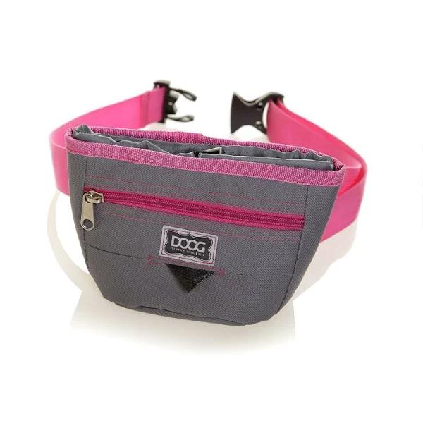 Doog Treat Pouch - Grey/Pink