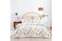 Dreamaker 100% Cotton Sateen Quilt Cover Set Daisy Print Double