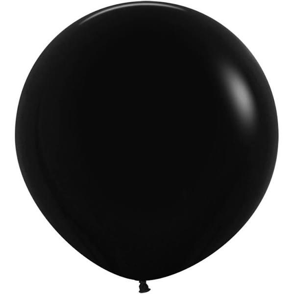 Sempertex 60cm Latex Balloons 3 Pack - Fashion Black